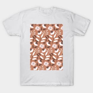 Abstract Spring Flower Pattern 3 T-Shirt